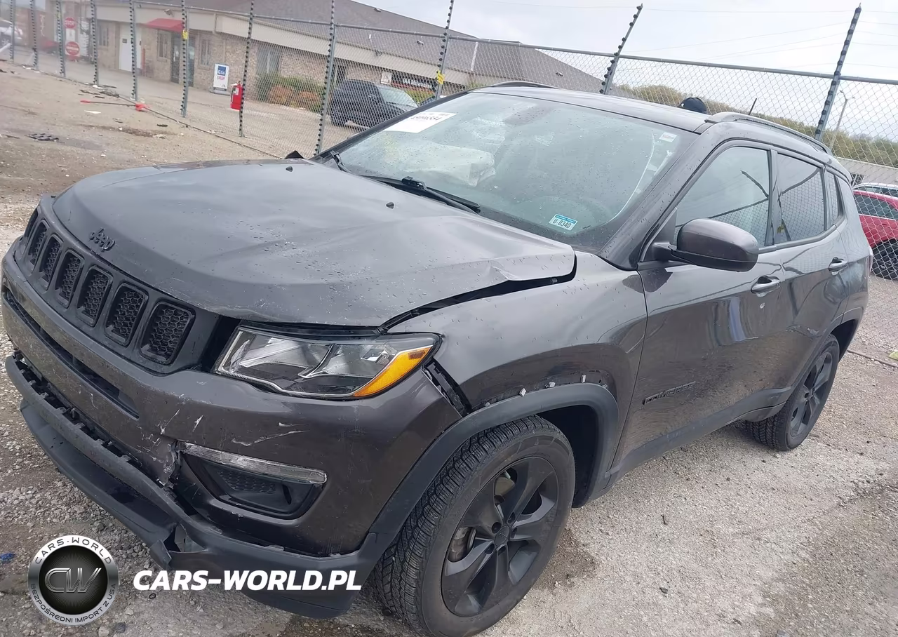2021 Jeep Compass Altitude 4X4 VIN:3C4NJDBB7MT504577 - 2