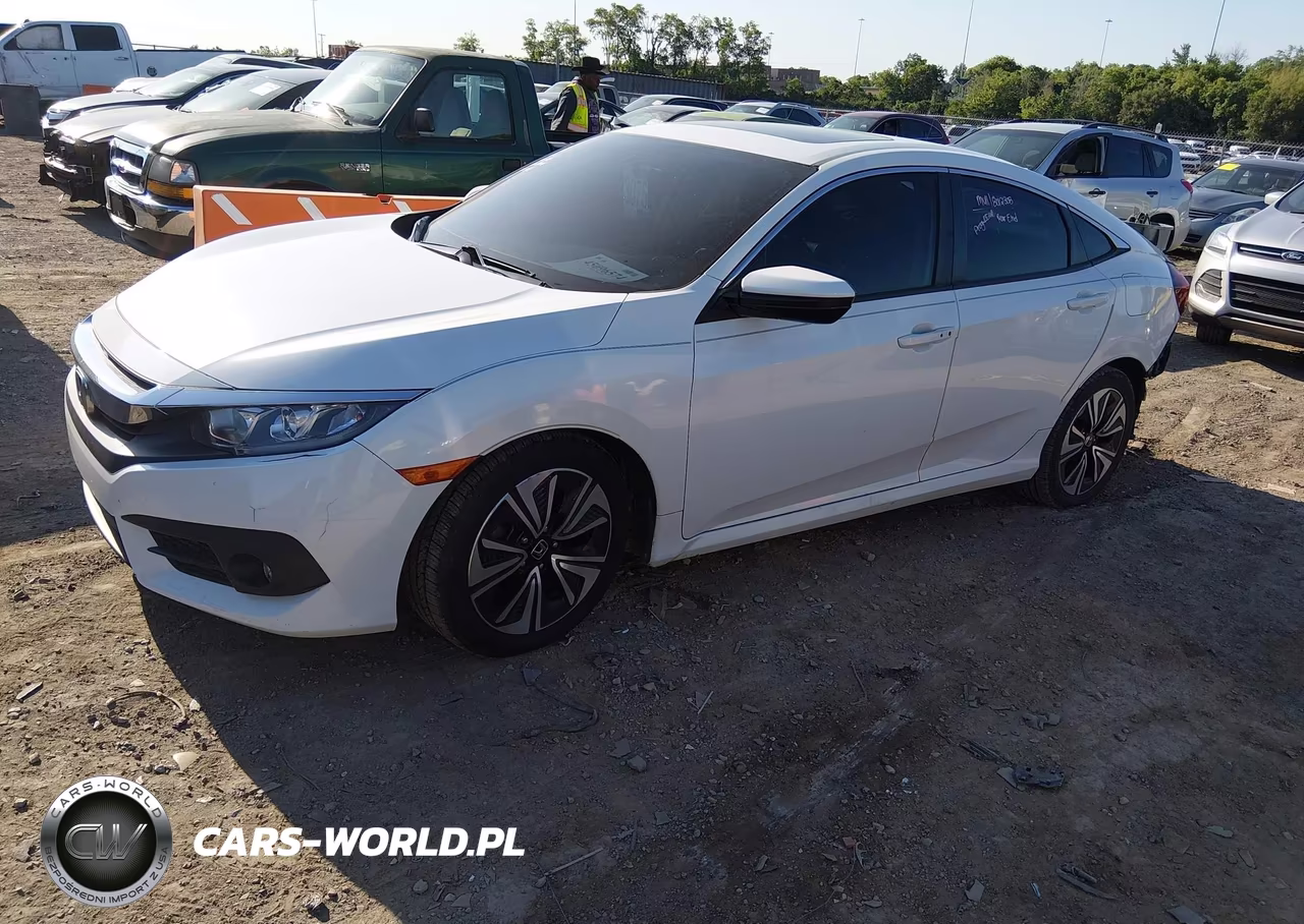 2018 Honda Civic Ex-L VIN:JHMFC1F71JX032426 - 2