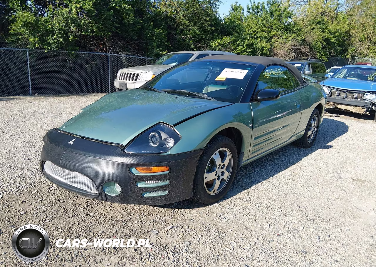 2003 Mitsubishi Eclipse Spyder Gs VIN:4A3AE45GX3E021249 - 2