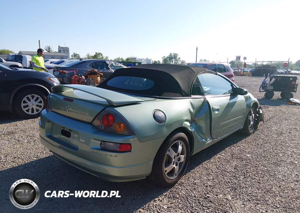 2003 Mitsubishi Eclipse Spyder Gs VIN:4A3AE45GX3E021249 - 4
