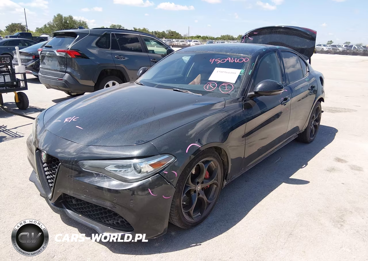 2017 Alfa Romeo Giulia Ti Rwd VIN:ZARFAECN4H7534140 - 2
