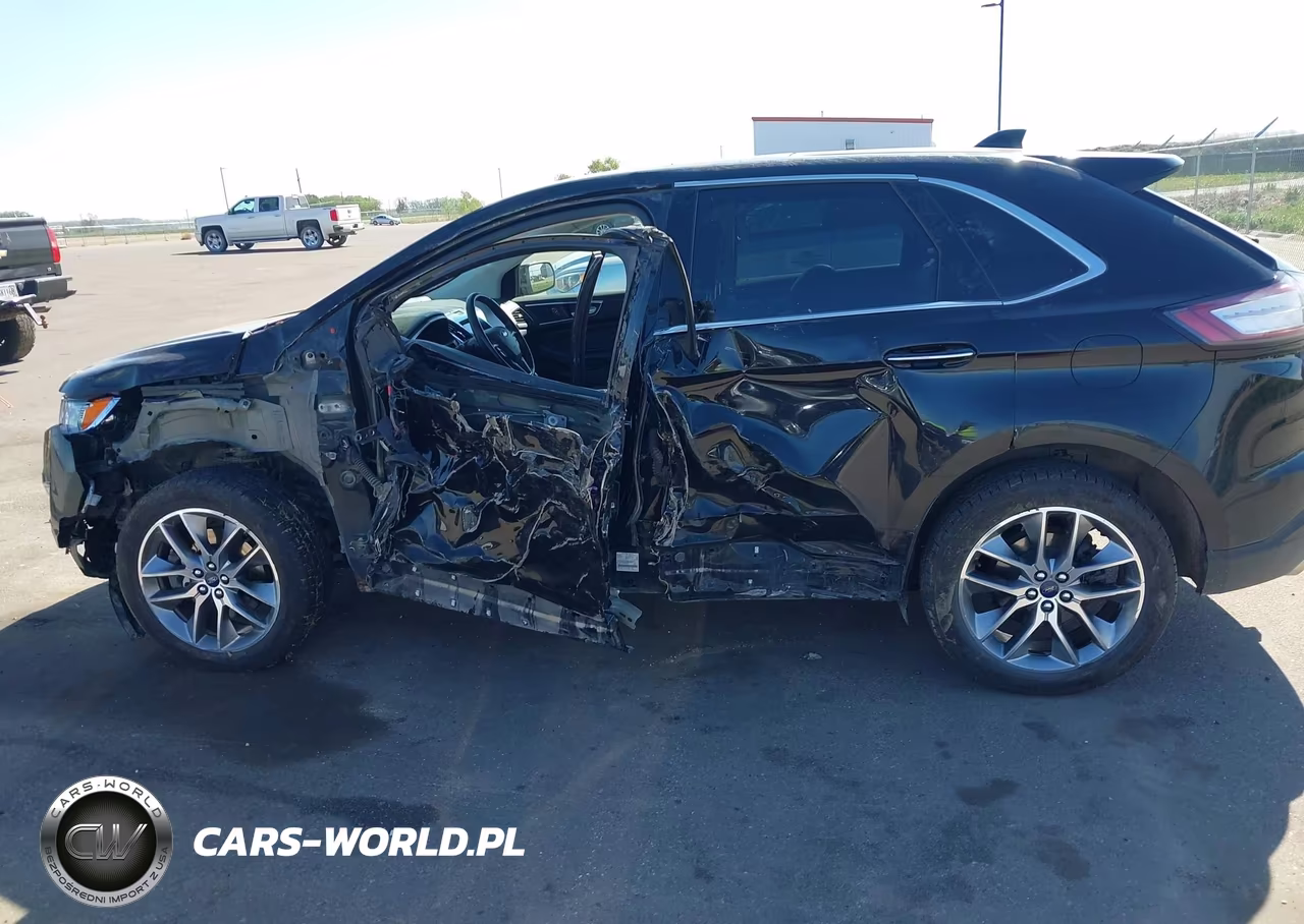 2016 Ford Edge Titanium VIN:2FMPK4K99GBB66646 - 15