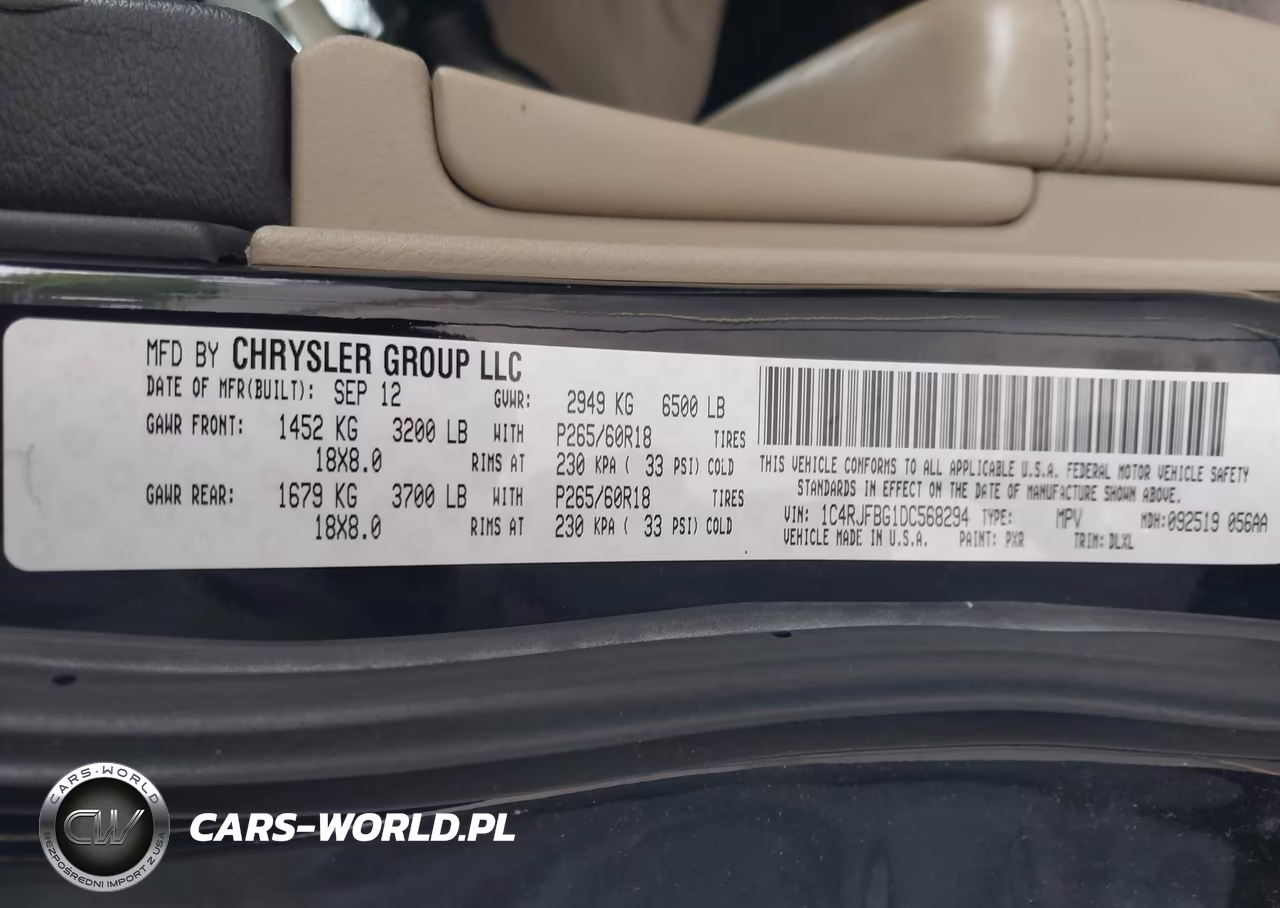 2013 Jeep Grand Cherokee Limited VIN:1C4RJFBG1DC568294 - 9