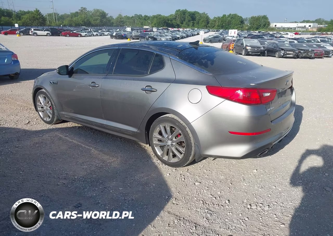 2014 Kia Optima Sxl Turbo VIN:5XXGR4A68EG285521 - 3