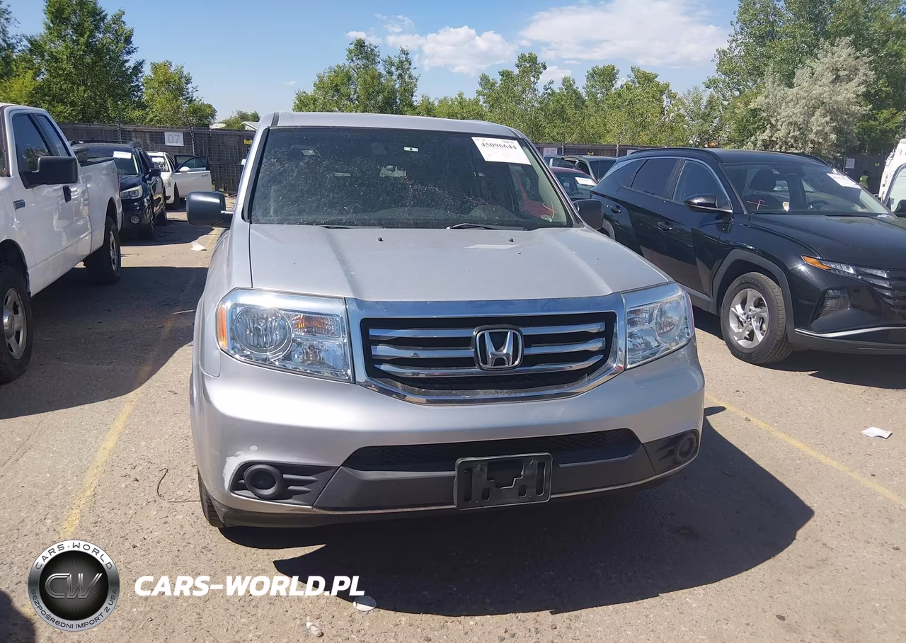 2012 Honda Pilot Lx VIN:5FNYF4H28CB005810 - 12