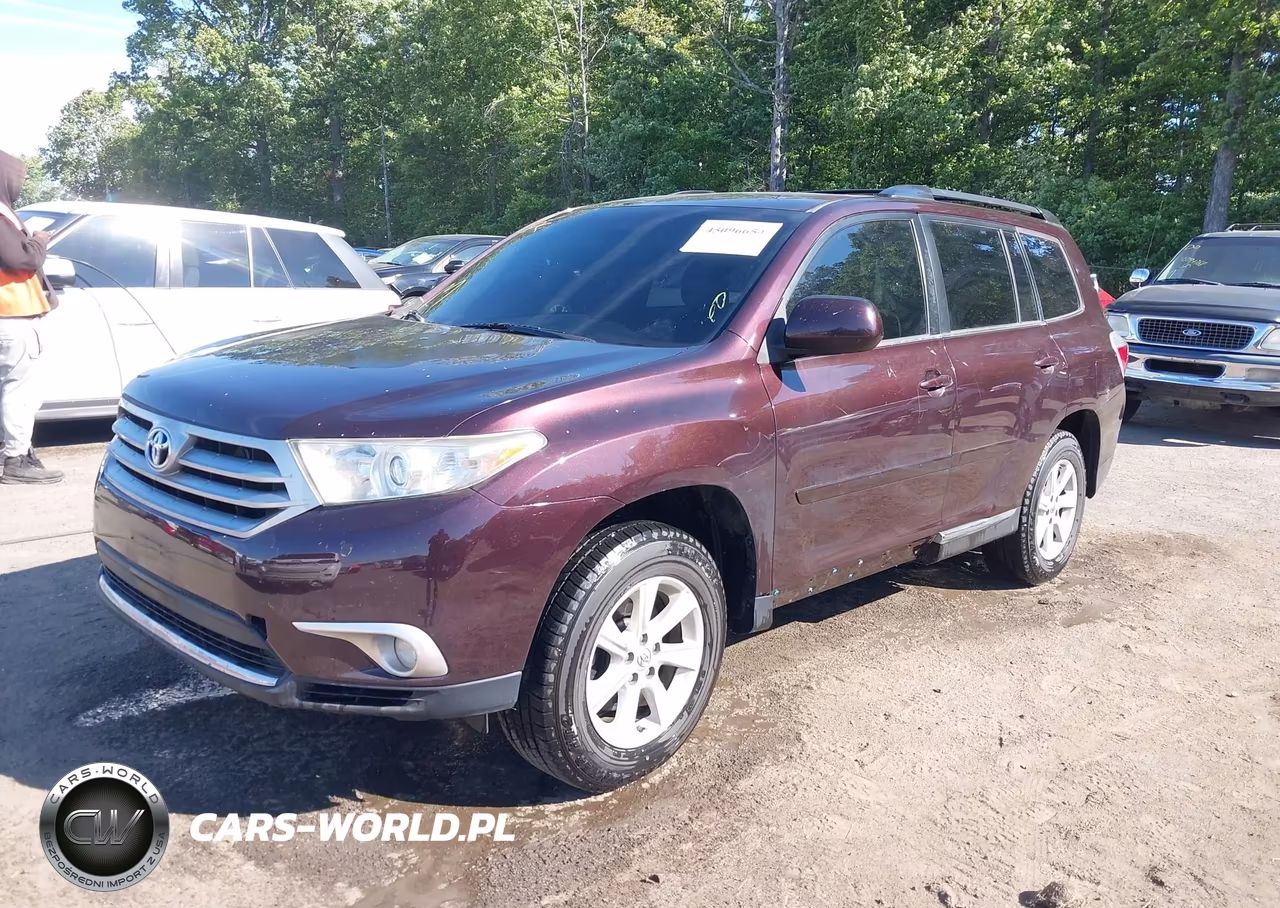 2013 Toyota Highlander Se V6 VIN:5TDZK3EH4DS131341 - 2