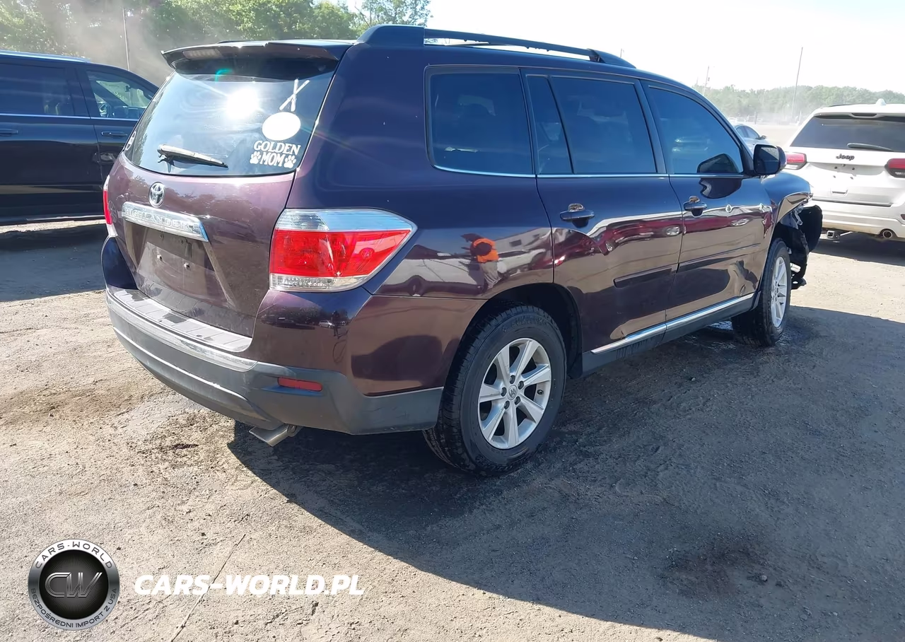 2013 Toyota Highlander Se V6 VIN:5TDZK3EH4DS131341 - 4