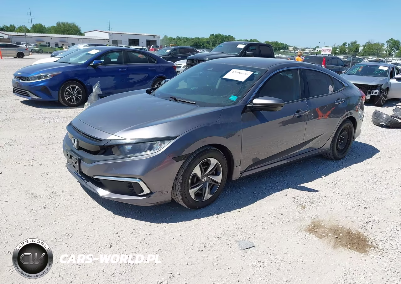 2021 Honda Civic Lx VIN:2HGFC2F6XMH527586 - 2