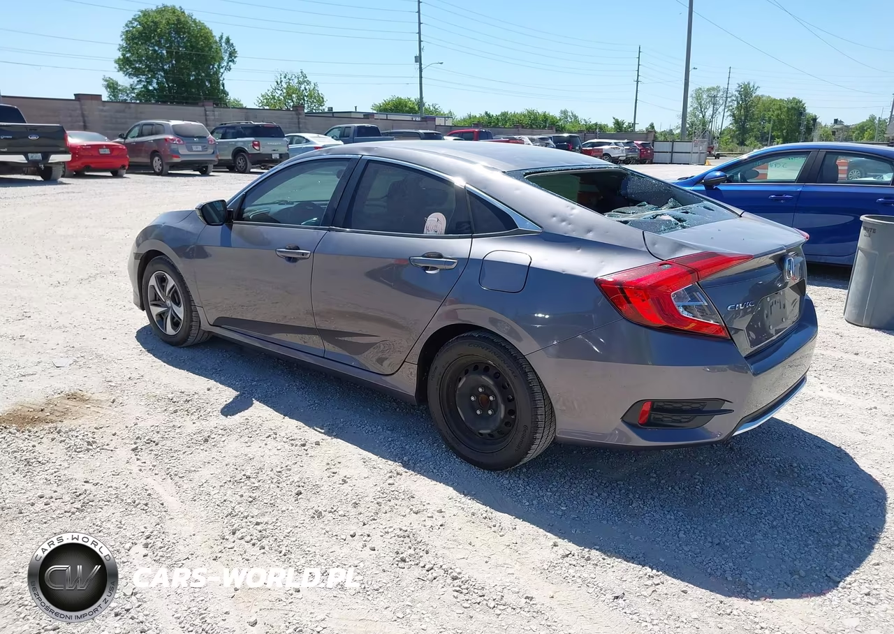 2021 Honda Civic Lx VIN:2HGFC2F6XMH527586 - 3