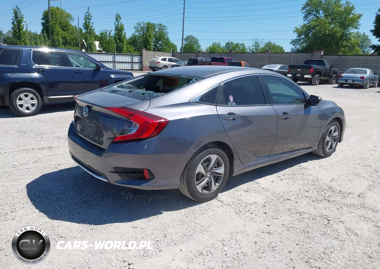 2021 Honda Civic Lx VIN:2HGFC2F6XMH527586 - 4