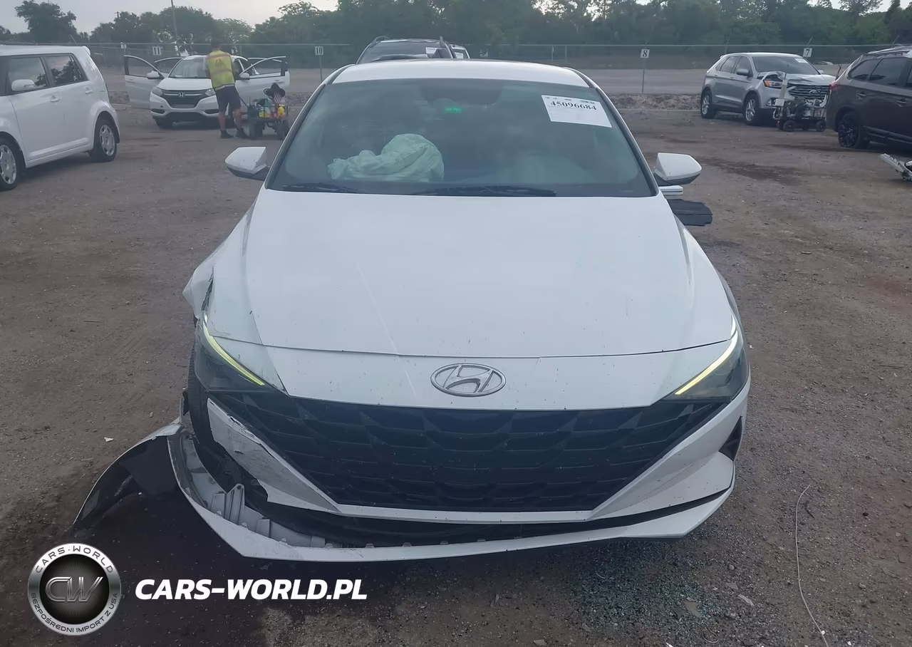 2021 Hyundai Elantra Sel VIN:5NPLM4AG7MH021960 - 12