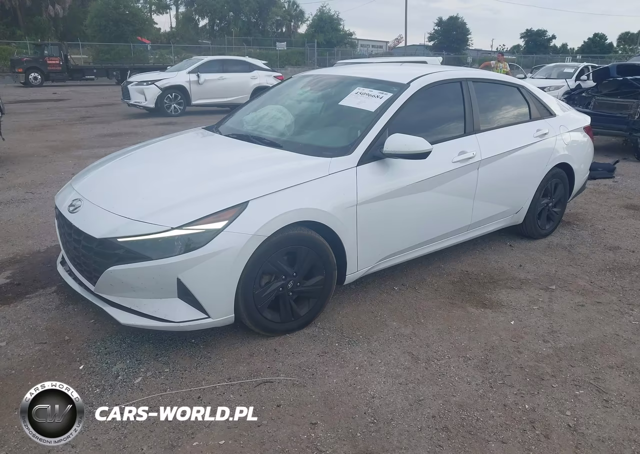 2021 Hyundai Elantra Sel VIN:5NPLM4AG7MH021960 - 2
