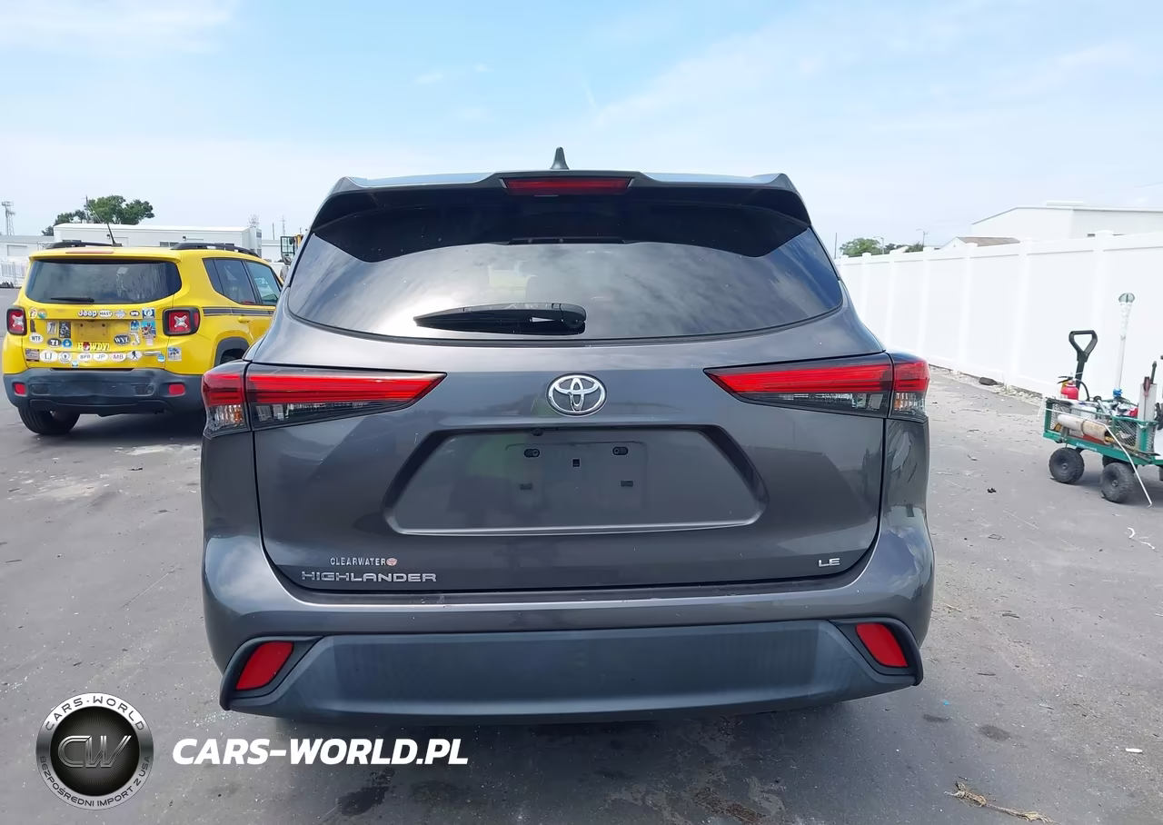 2022 Toyota Highlander Le VIN:5TDZZRAH7NS555358 - 16