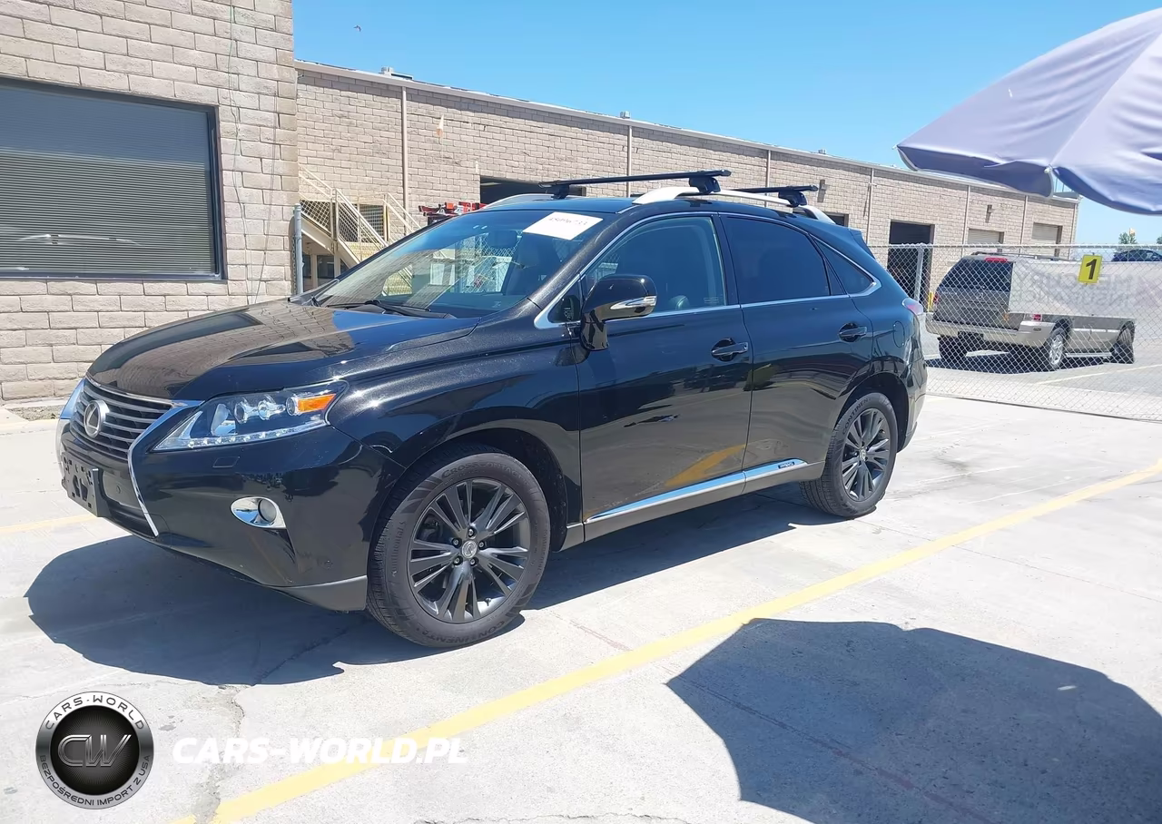 2013 Lexus Rx 450H VIN:JTJBC1BA8D2053872 - 2