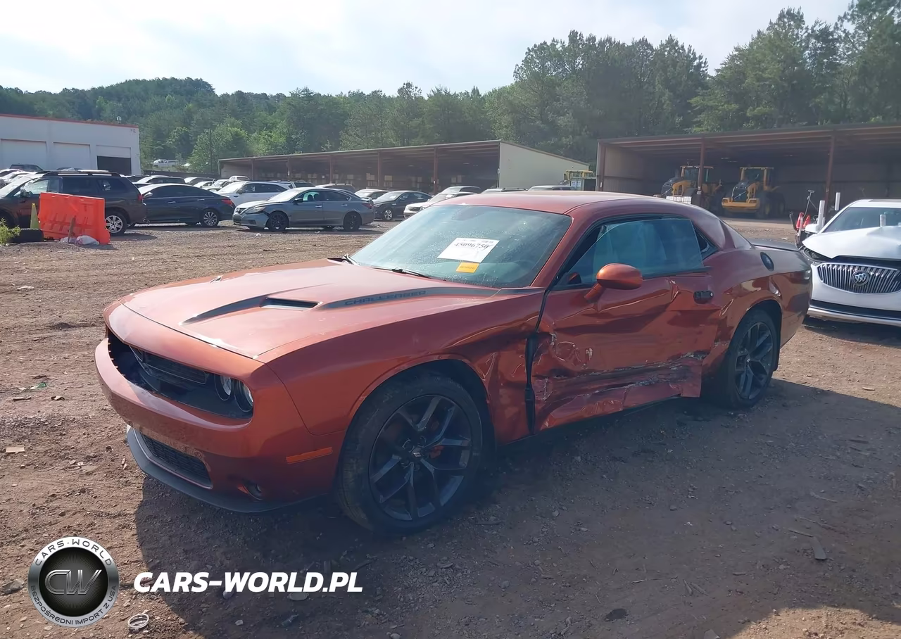 2021 Dodge Challenger Sxt VIN:2C3CDZAGXMH610754 - 2