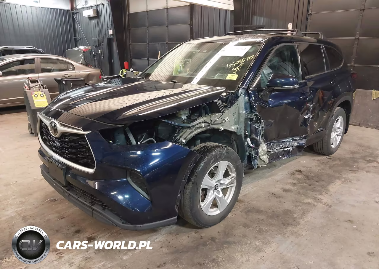2021 Toyota Highlander L VIN:5TDCZRBH2MS133386 - 2