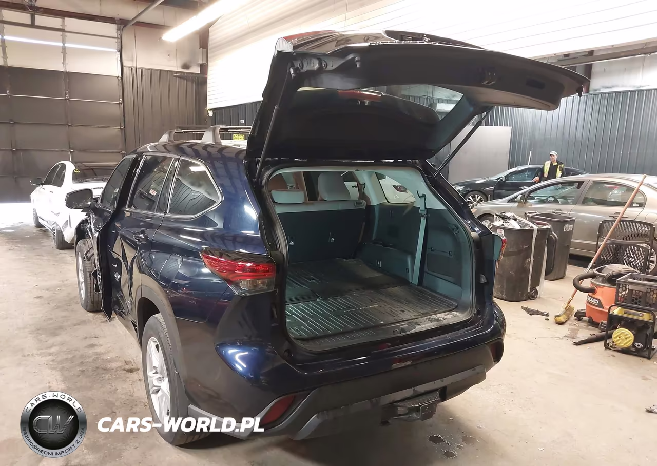2021 Toyota Highlander L VIN:5TDCZRBH2MS133386 - 3