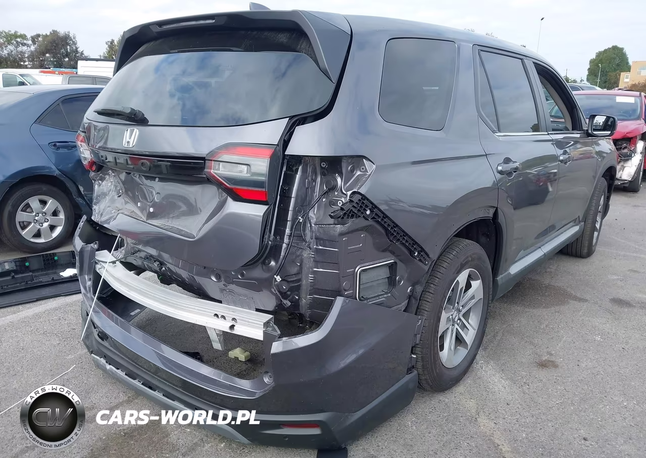 2025 Honda Pilot Ex-L VIN:5FNYG2H45SB046400 - 4