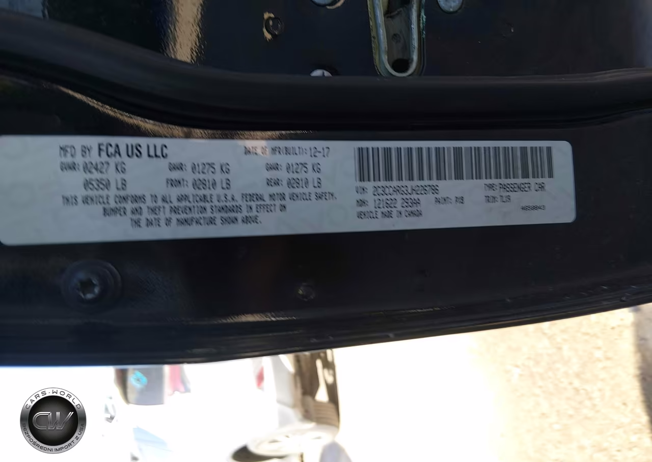 2018 Chrysler 300 Touring L Awd VIN:2C3CCARG3JH226786 - 9