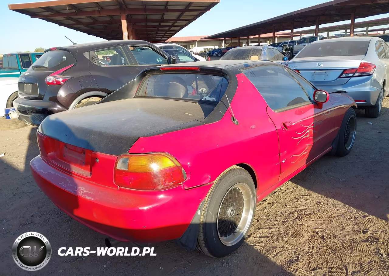 1993 Honda Civic Del Sol Si VIN:JHMEH6269PS009425 - 4