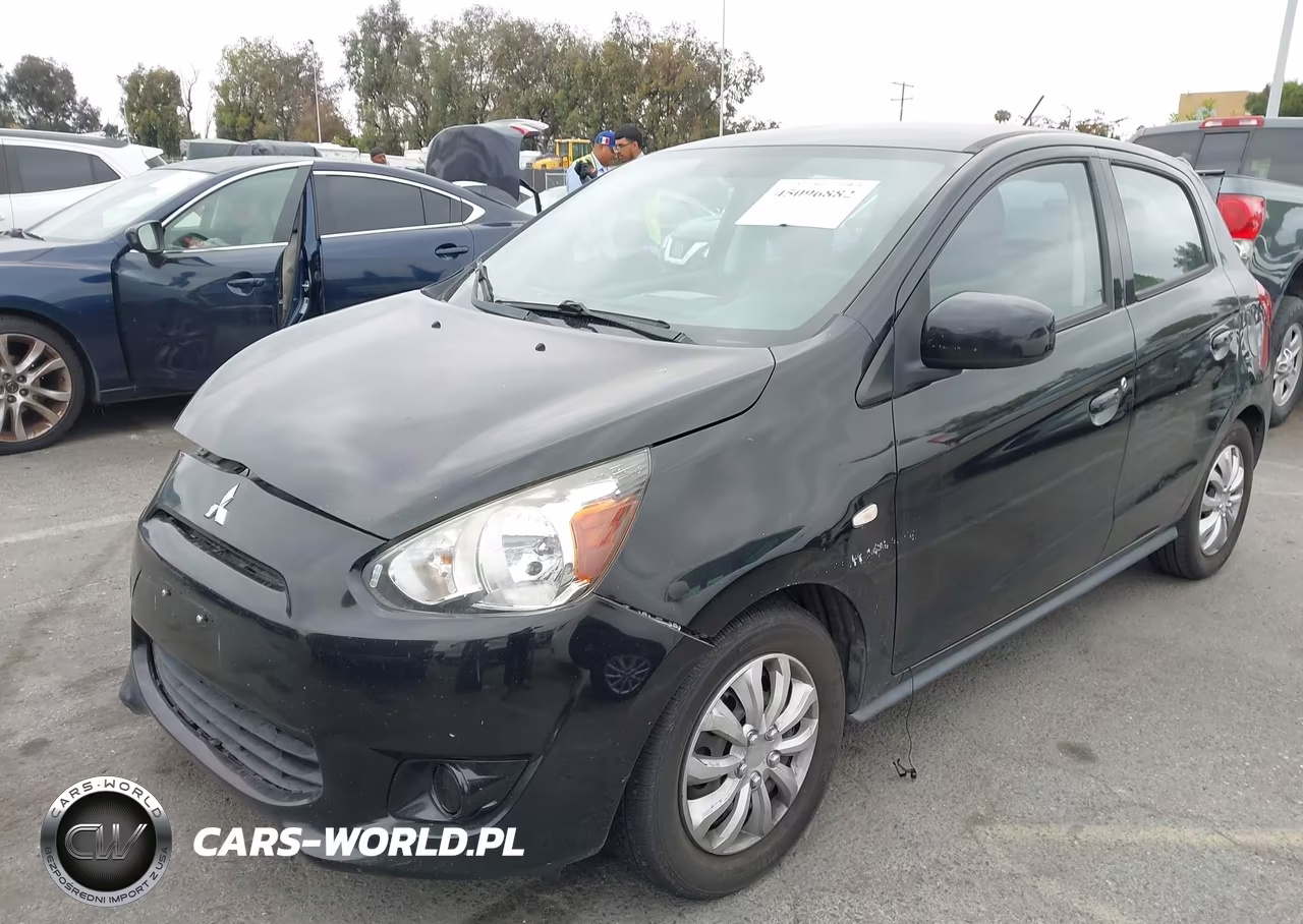 2015 Mitsubishi Mirage De VIN:ML32A3HJ1FH045174 - 2