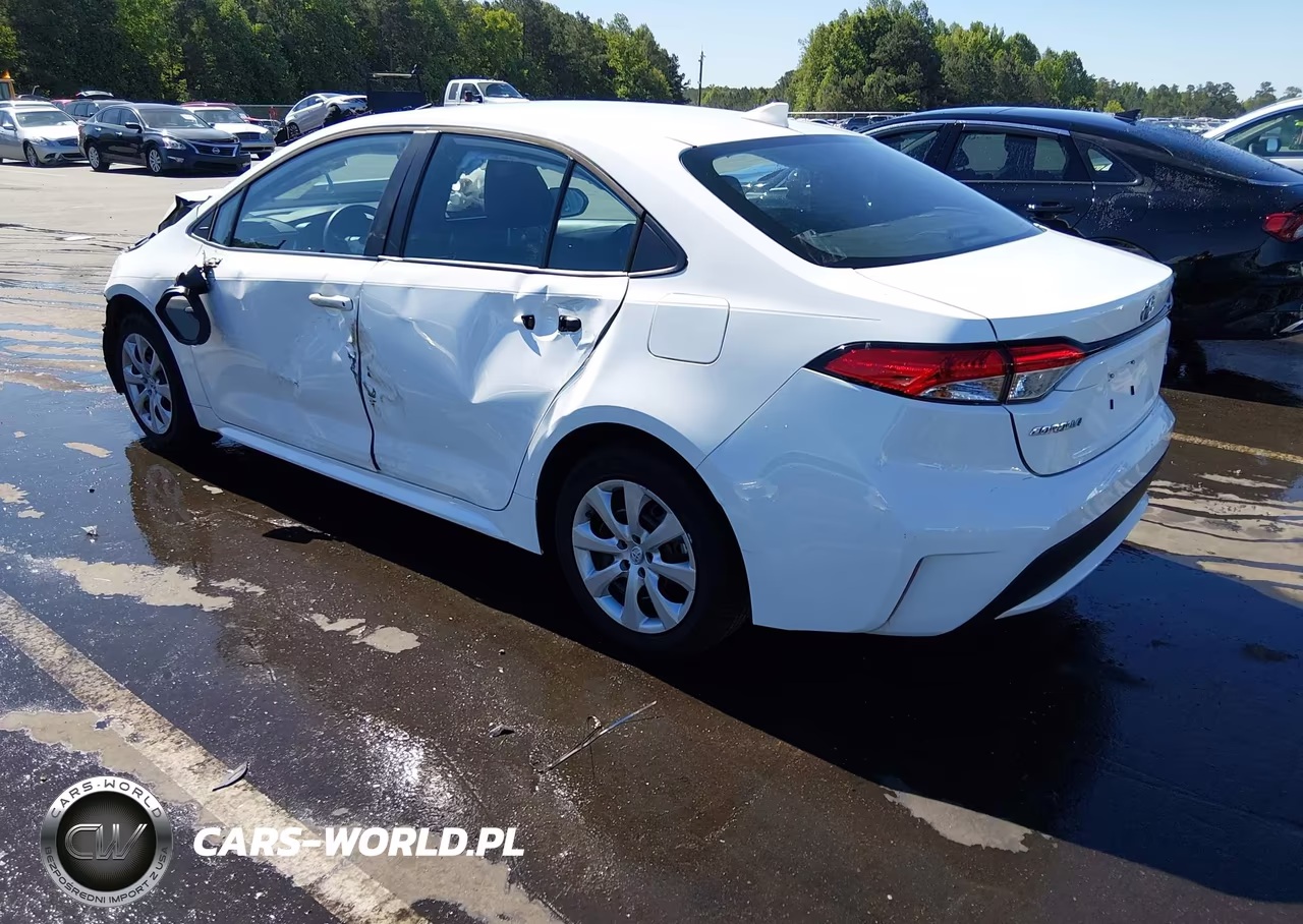 2022 Toyota Corolla Le VIN:5YFEPMAE8NP361685 - 3