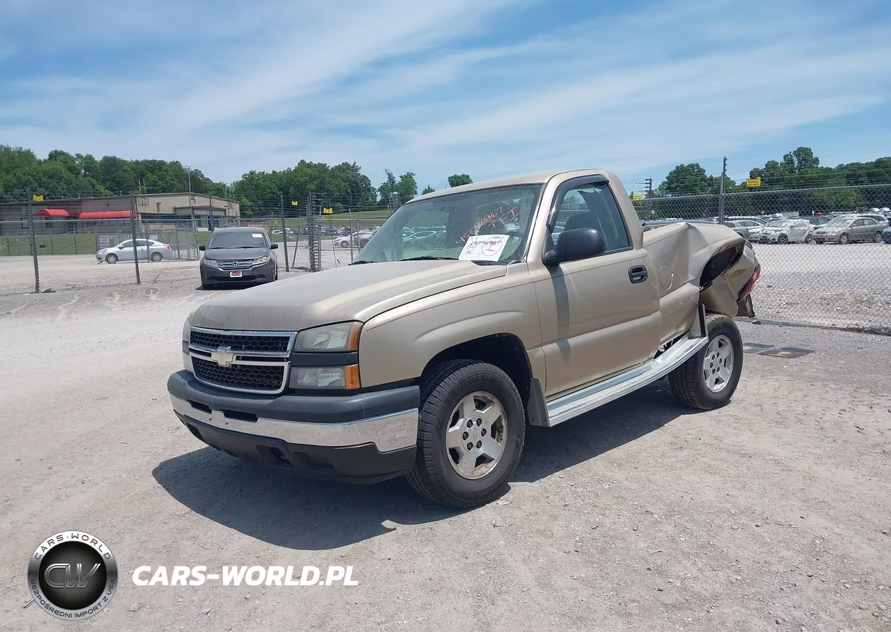 2006 Chevrolet Silverado 1500 Work Truck VIN:1GCEC14X76Z122921 - 2