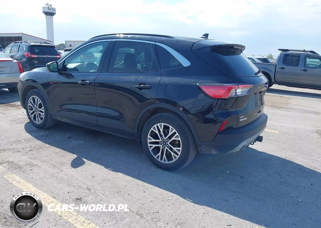 2021 Ford Escape Sel Hybrid VIN:1FMCU9CZ6MUB22713 - 3