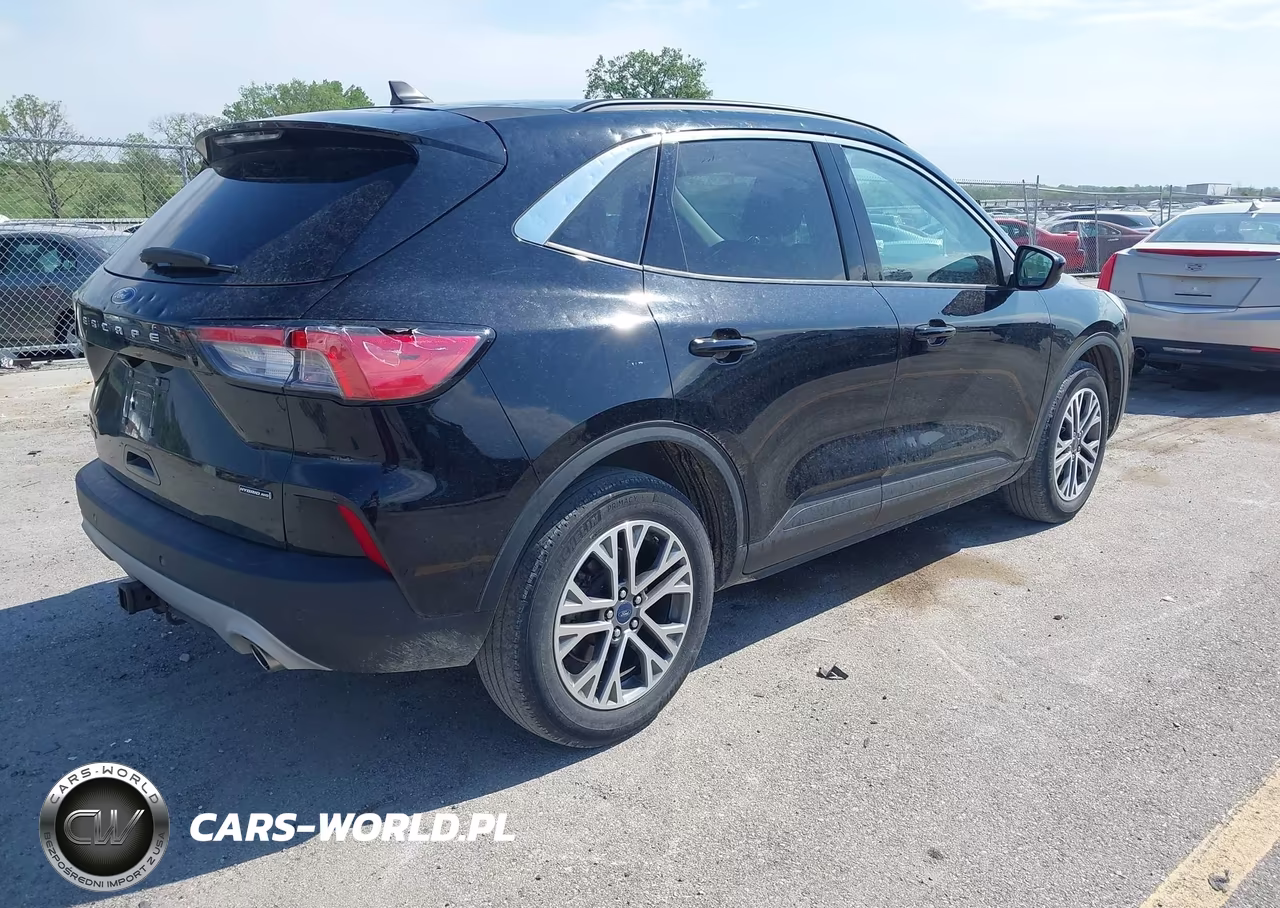 2021 Ford Escape Sel Hybrid VIN:1FMCU9CZ6MUB22713 - 4