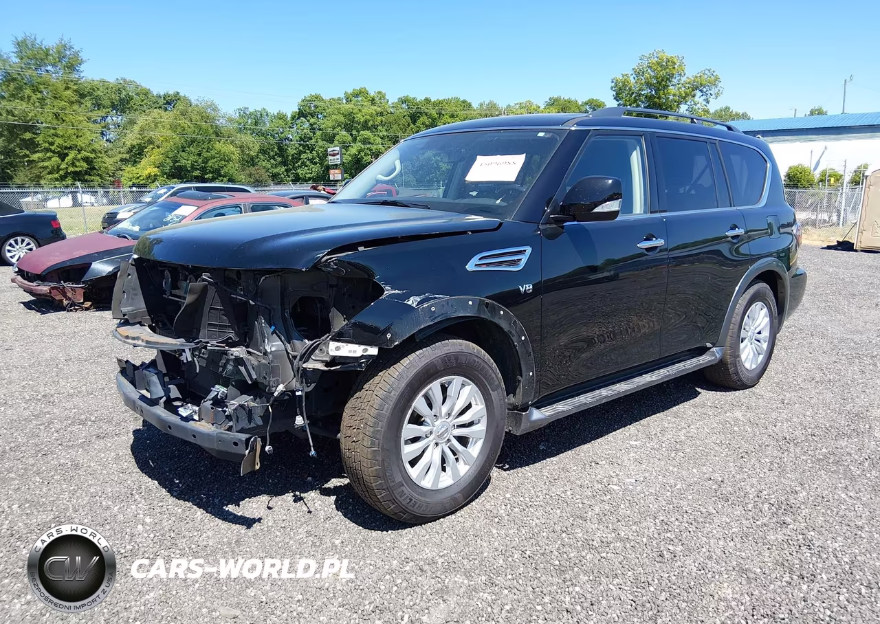 2019 Nissan Armada Sv VIN:JN8AY2ND6K9088821 - 2