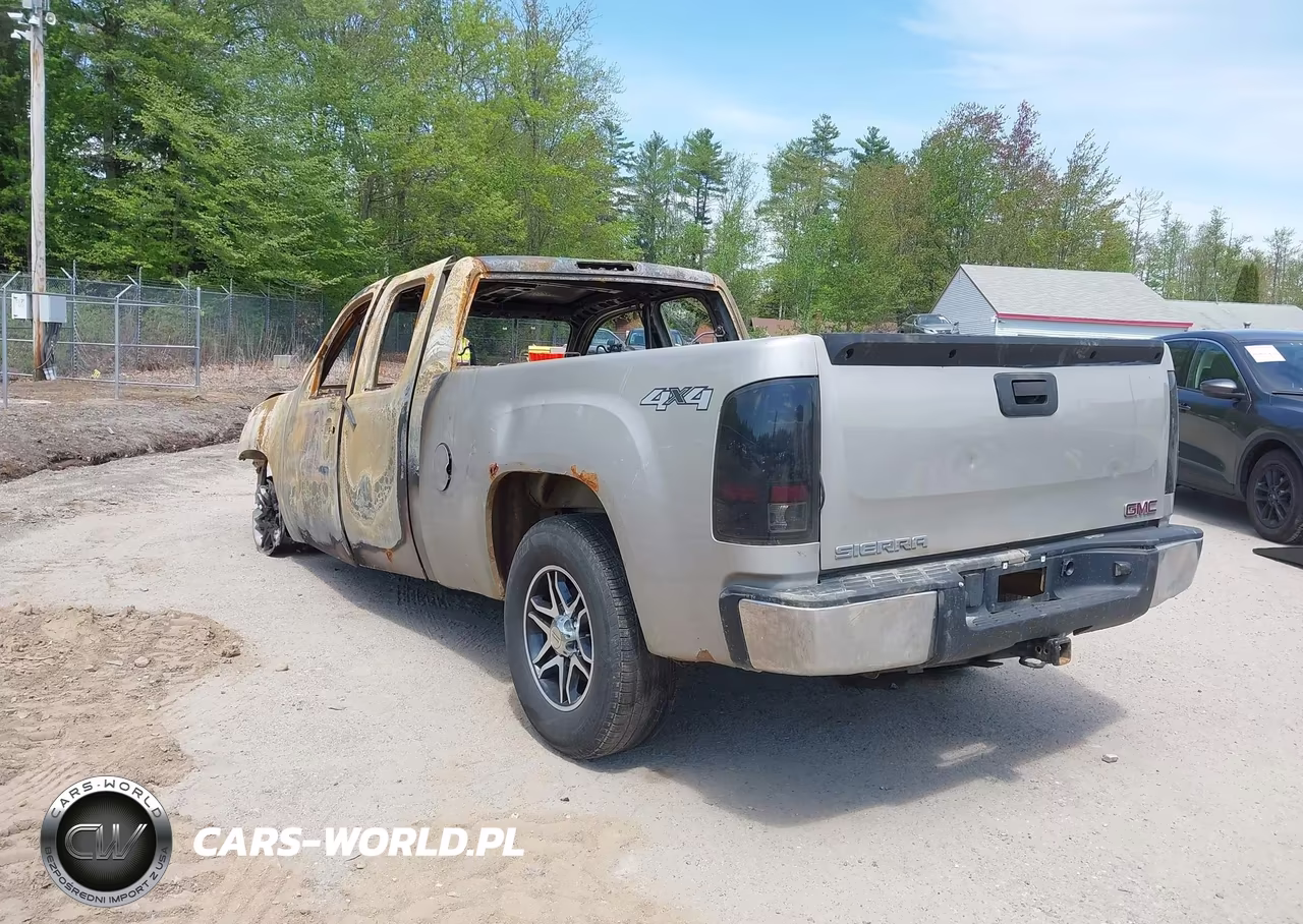 2009 GMC Sierra 1500 Work Truck VIN:1GTEK19J29Z244632 - 3