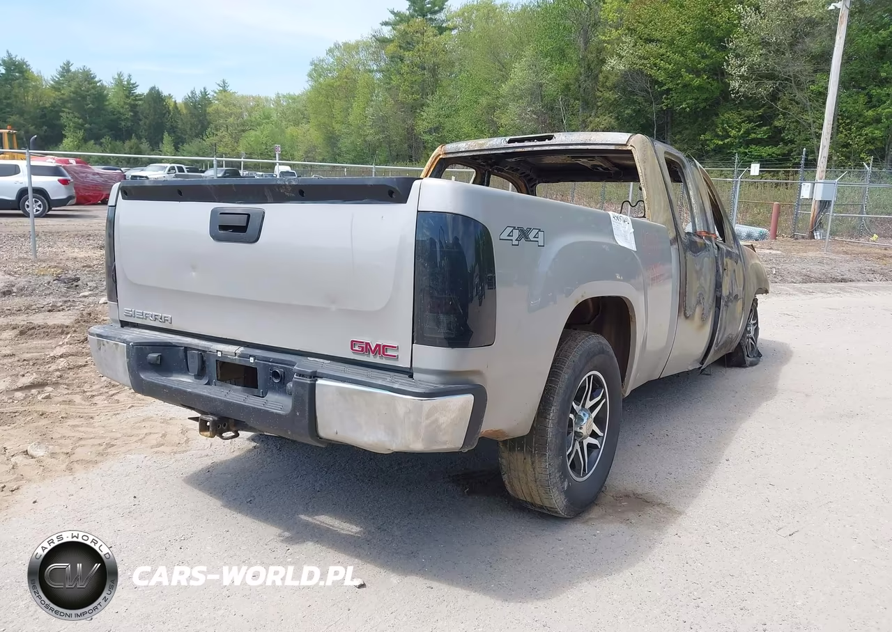 2009 GMC Sierra 1500 Work Truck VIN:1GTEK19J29Z244632 - 4