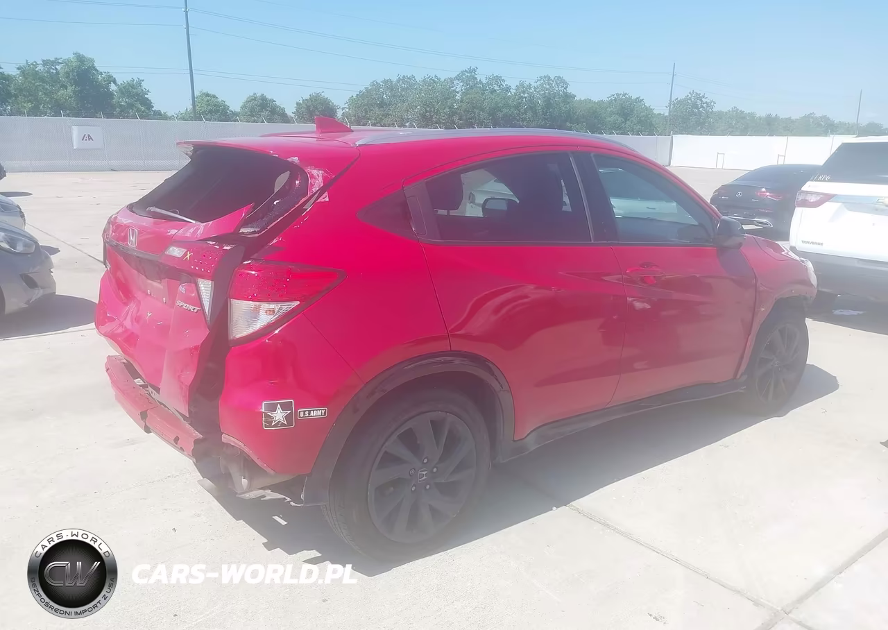 2022 Honda Hr-V 2Wd Sport VIN:3CZRU5H16NM701713 - 4