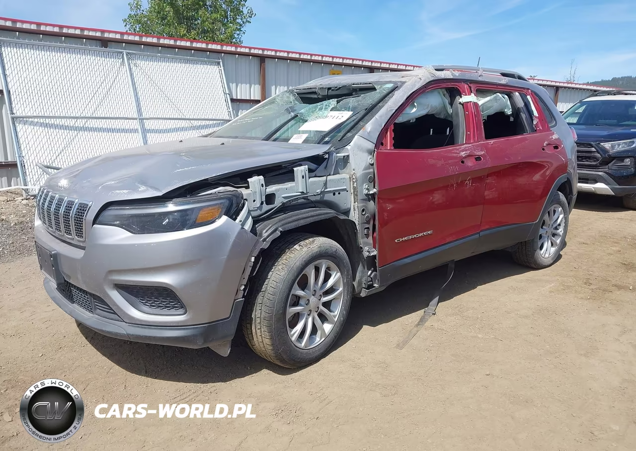 2021 Jeep Cherokee Latitude Fwd VIN:1C4PJLCB2MD121234 - 2