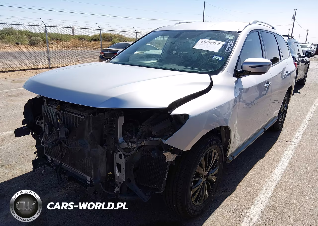 2019 Nissan Pathfinder Sv VIN:5N1DR2MN0KC600555 - 2