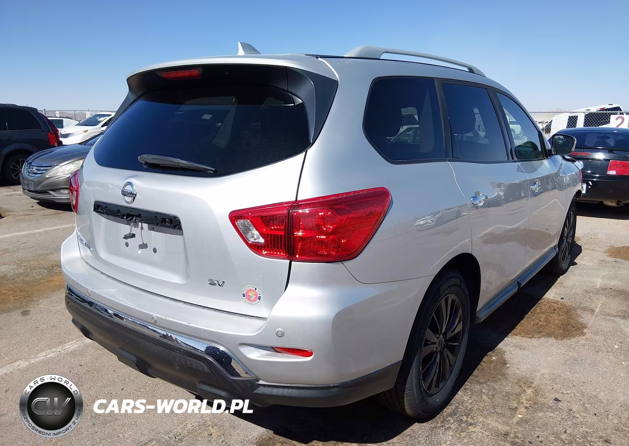 2019 Nissan Pathfinder Sv VIN:5N1DR2MN0KC600555 - 4