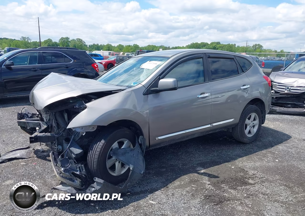 2013 Nissan Rogue S VIN:JN8AS5MV3DW630197 - 2
