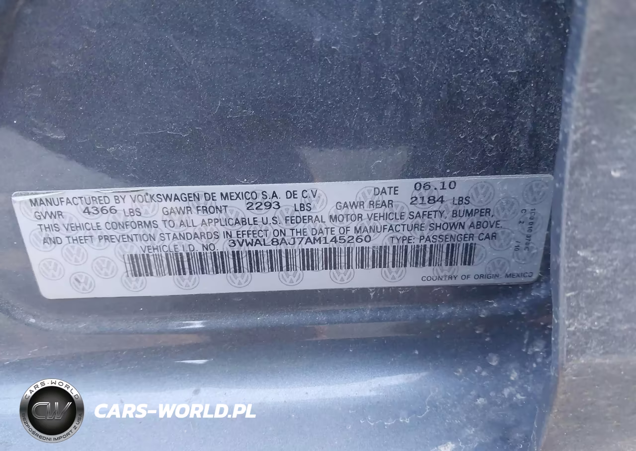 2010 Volkswagen Jetta Tdi VIN:3VWAL8AJ7AM145260 - 9