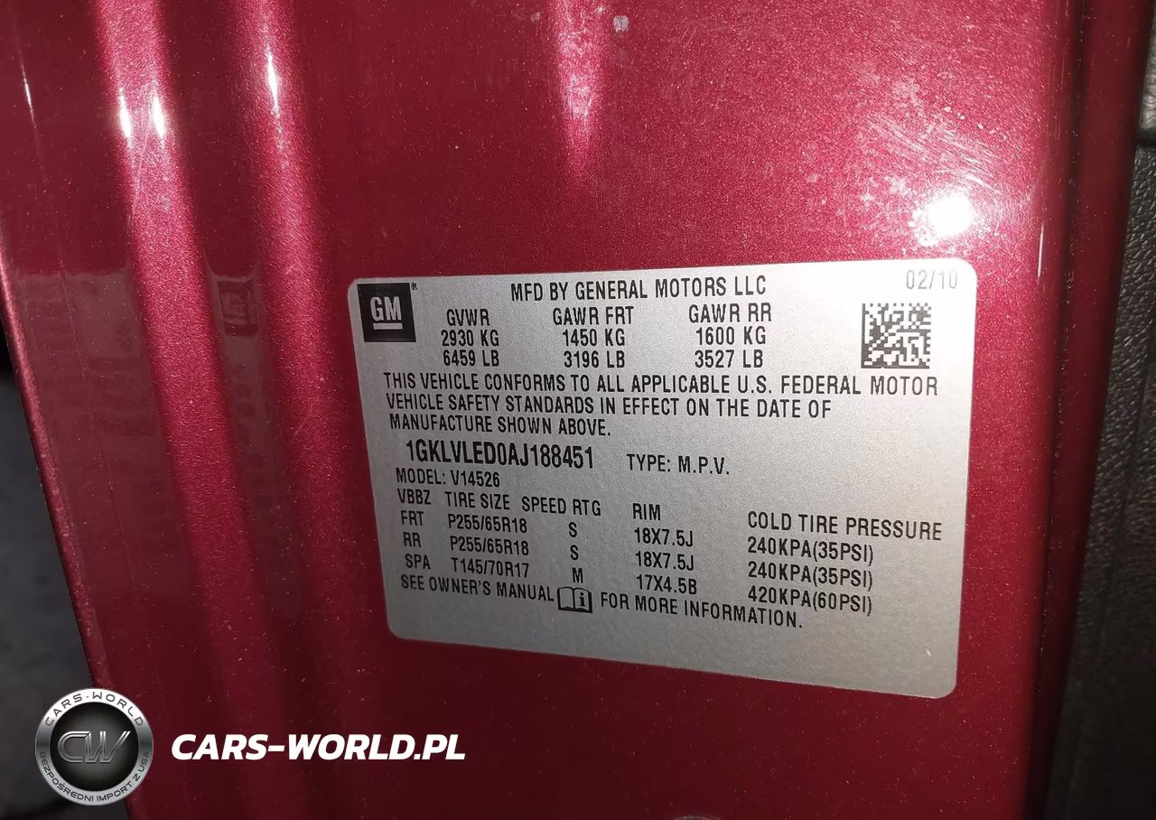 2010 GMC Acadia Sle VIN:1GKLVLED0AJ188451 - 9