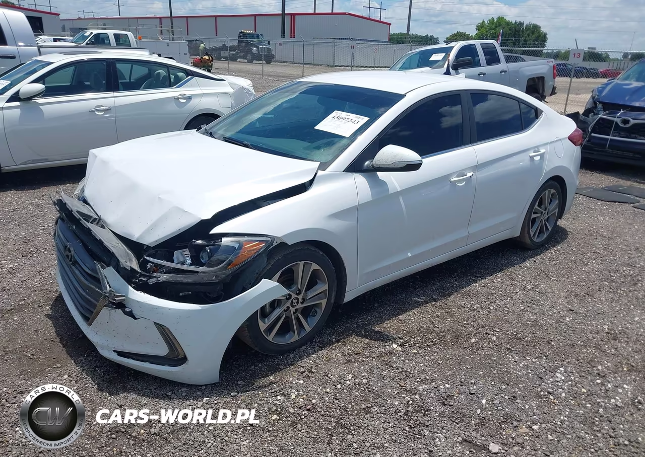 2018 Hyundai Elantra Limited VIN:5NPD84LFXJH215620 - 2
