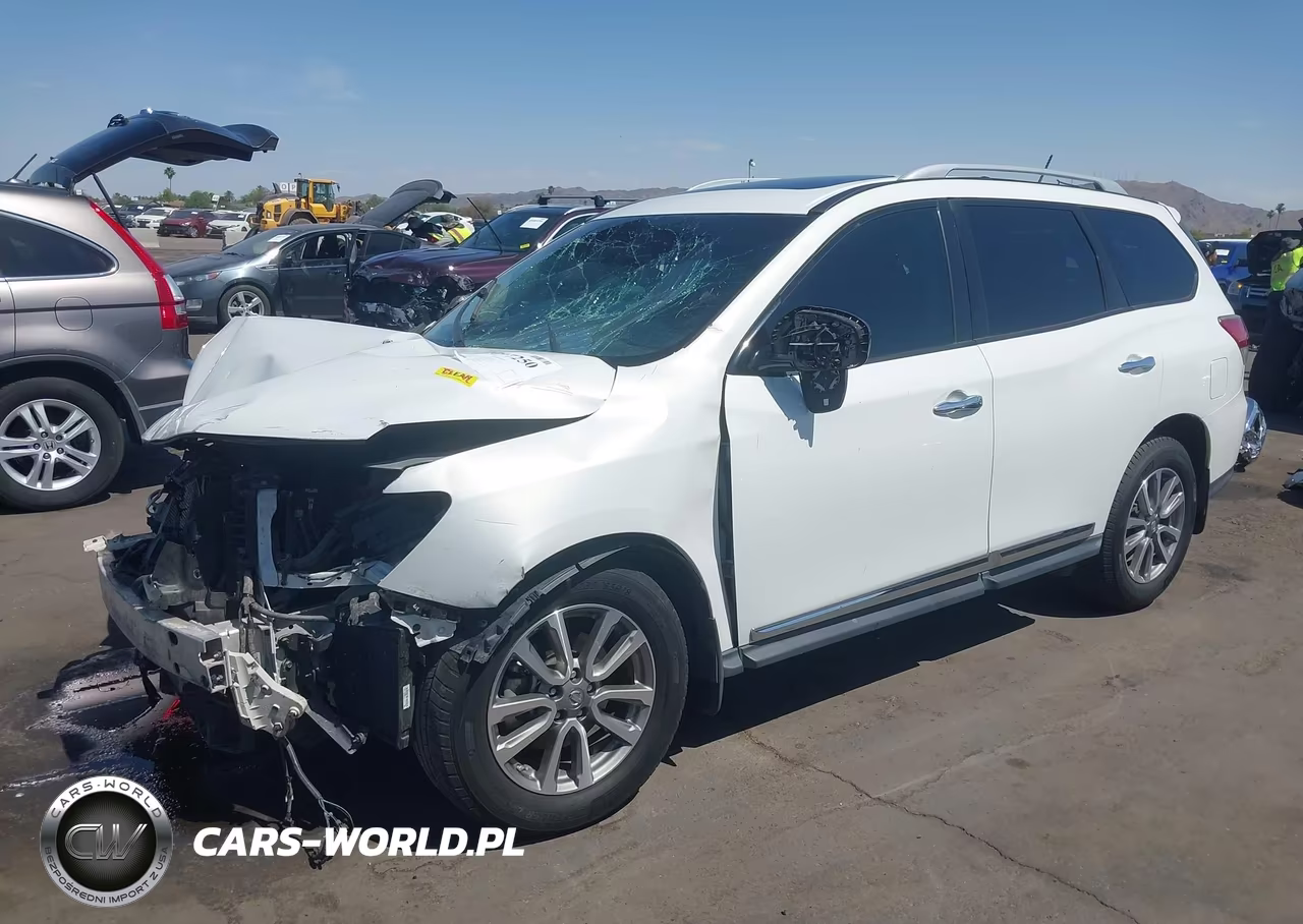 2014 Nissan Pathfinder Sl VIN:5N1AR2MM1EC683184 - 2