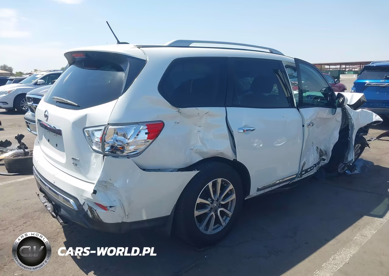 2014 Nissan Pathfinder Sl VIN:5N1AR2MM1EC683184 - 4
