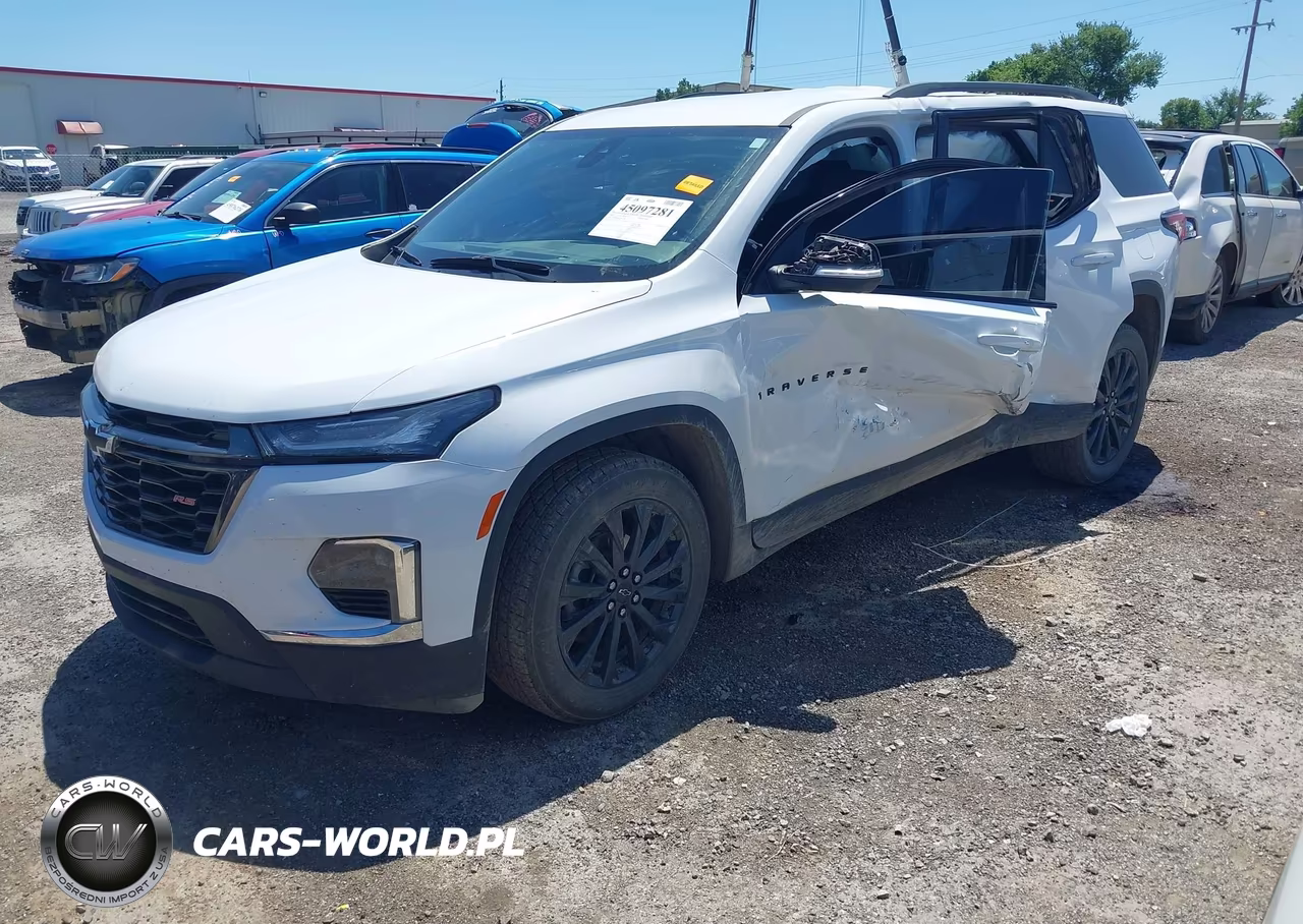 2023 Chevrolet Traverse Fwd Rs VIN:1GNERJKW6PJ235792 - 2