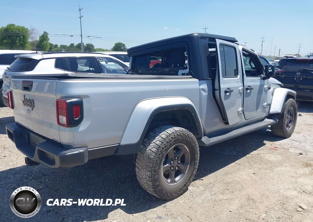 2022 Jeep Gladiator Sport S 4X4 VIN:1C6HJTAGXNL138672 - 4