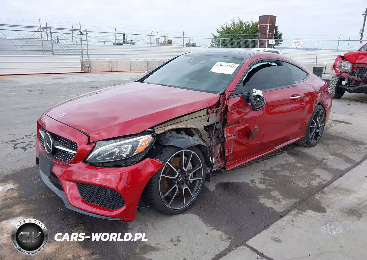 2018 Mercedes-Benz Amg C 43 4Matic VIN:WDDWJ6EB8JF671327 - 2