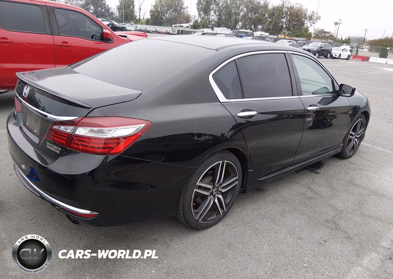 2017 Honda Accord Sport Se VIN:1HGCR2F1XHA180352 - 4