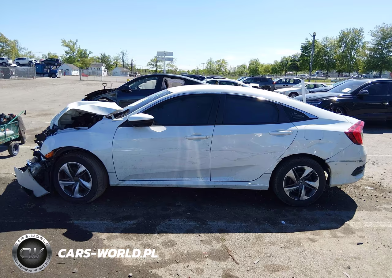 2020 Honda Civic Lx VIN:2HGFC2F68LH503740 - 14