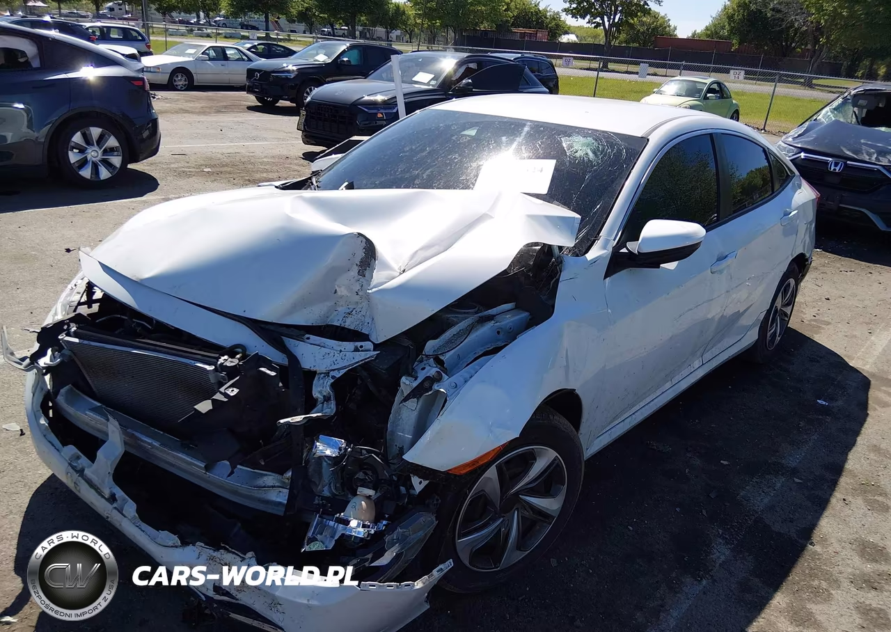 2020 Honda Civic Lx VIN:2HGFC2F68LH503740 - 2