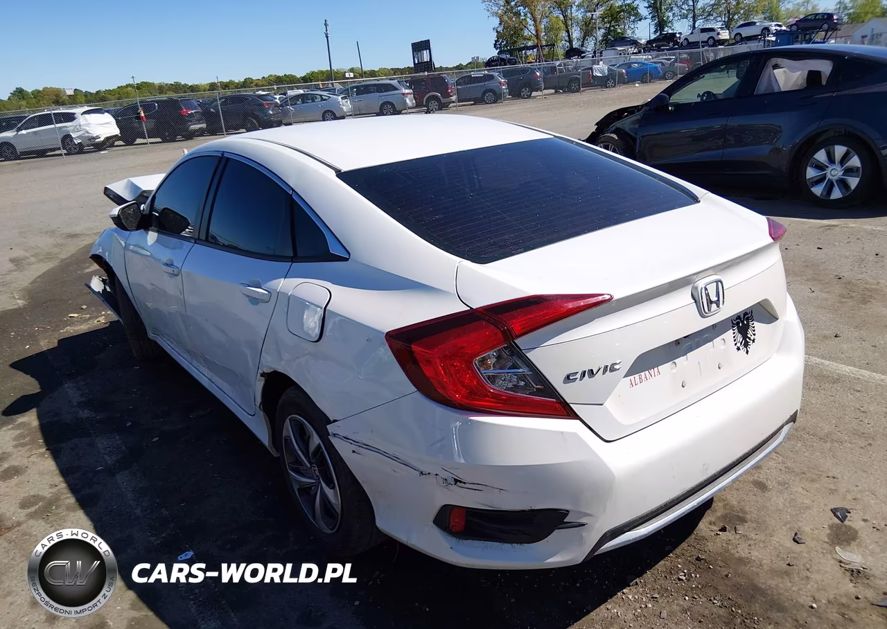 2020 Honda Civic Lx VIN:2HGFC2F68LH503740 - 3