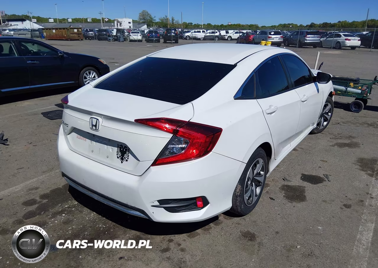 2020 Honda Civic Lx VIN:2HGFC2F68LH503740 - 4
